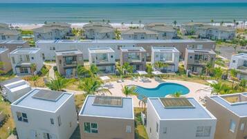 Deluxe-Villa, eingeschränkter Meerblick | Außenbereich