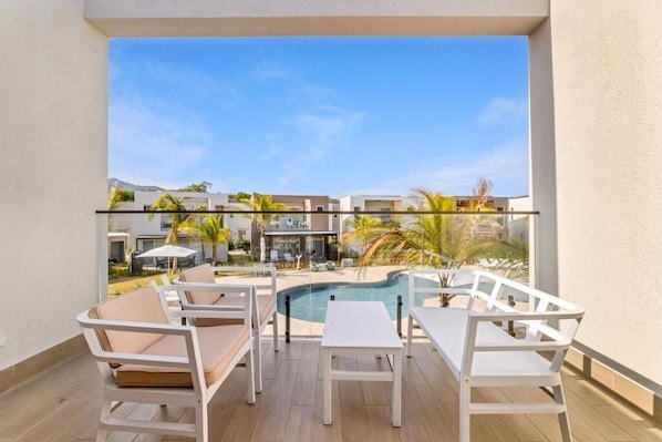 Deluxe Villa, Partial Ocean View | Property grounds