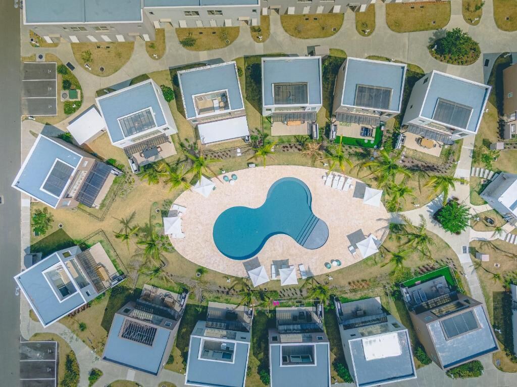 Biệt thự Deluxe, quang cảnh một góc biển | Ngoại thất