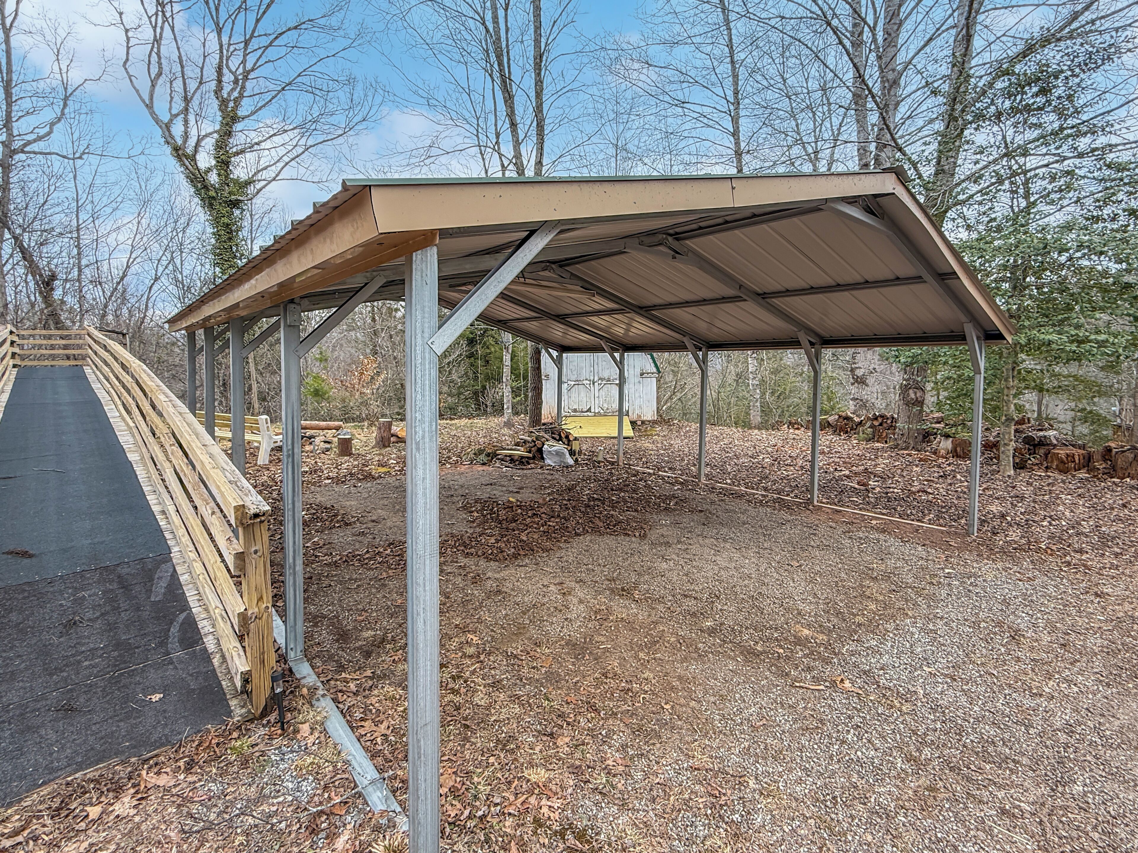 Enceinte de l’hébergement