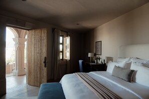 Luksussuite, bakgårdsutsikt