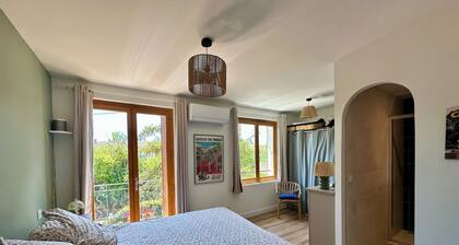 Maison tout confort 6 pers jardin Ă Carcassonne