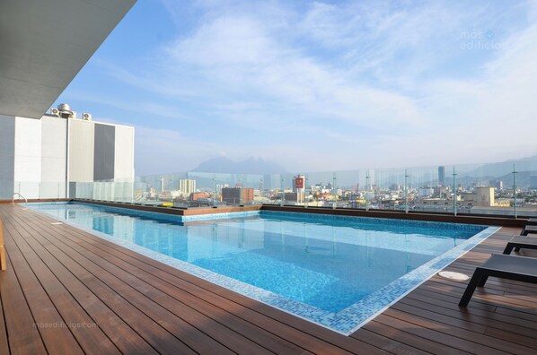 Seasonal outdoor pool