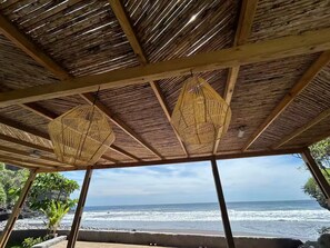 Camastros y toallas de playa