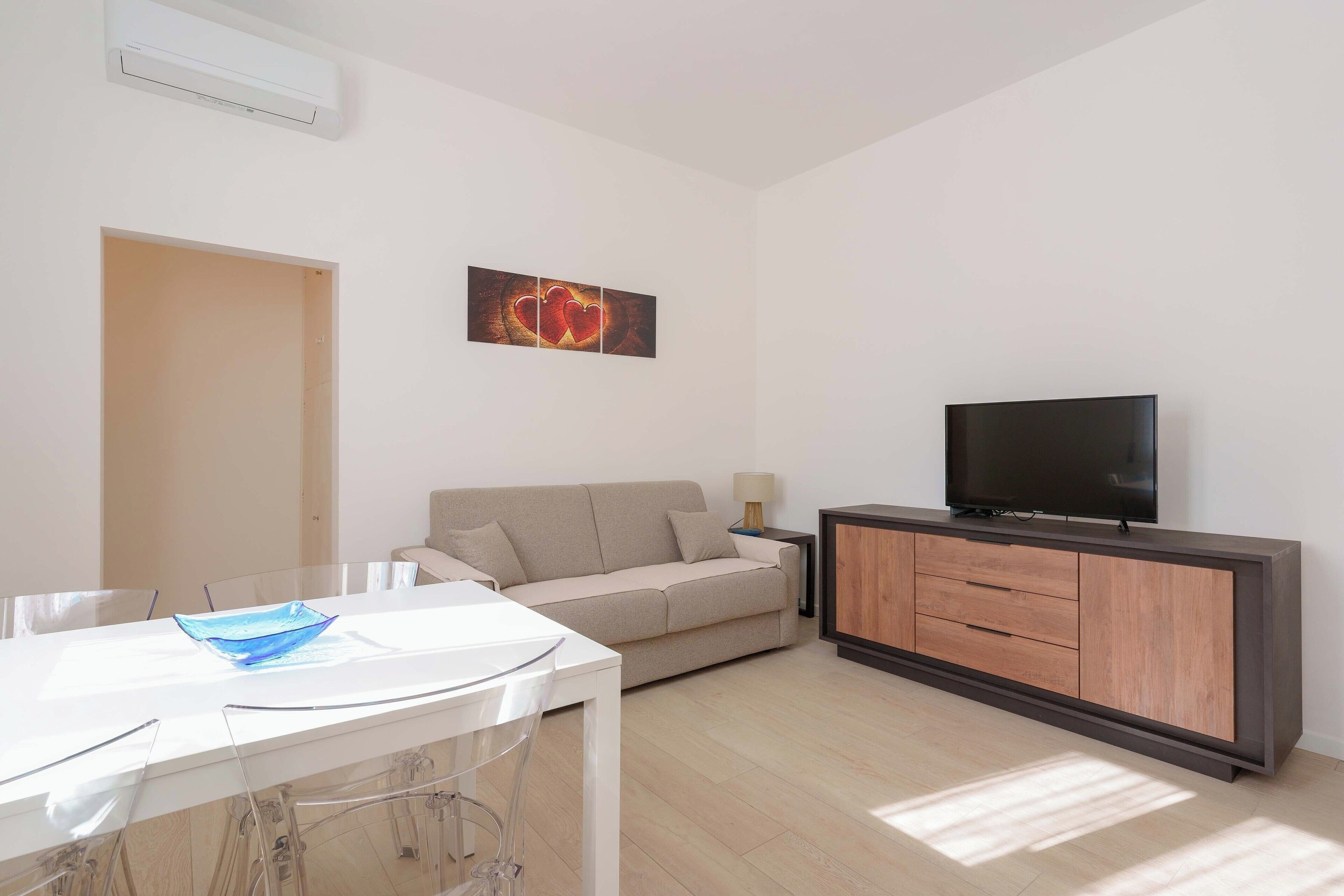 Apartment (Bilocale via cignani) | Wohnbereich