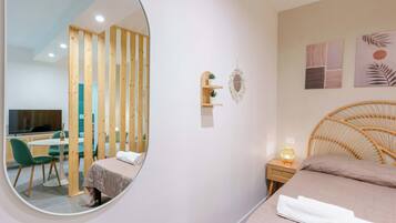 Departamento (Levante Boho Studio) | Cunas, wifi gratis y ropa de cama