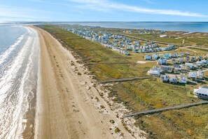 Aerial view - Coastal Gem (Galveston)