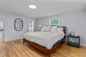 6 bedrooms, iron/ironing board, WiFi, bed sheets - Newly Remodeled Cape Home in Hyannis – Sleeps 10 Comfortably (Barnstable)