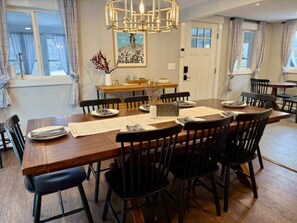 Dining - Kingdom Trails Retreat | Hot Tub, Sauna & Mt Views (East Haven)