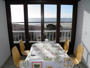 Dining - Sea view apartment with parking - 2 guests (Sète)