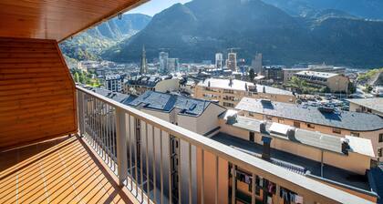 Central Andorra Terrace Apt 4 pers