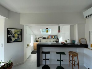 Interior - Renovated apartment, AC, parking - 8 guests (Capbreton)