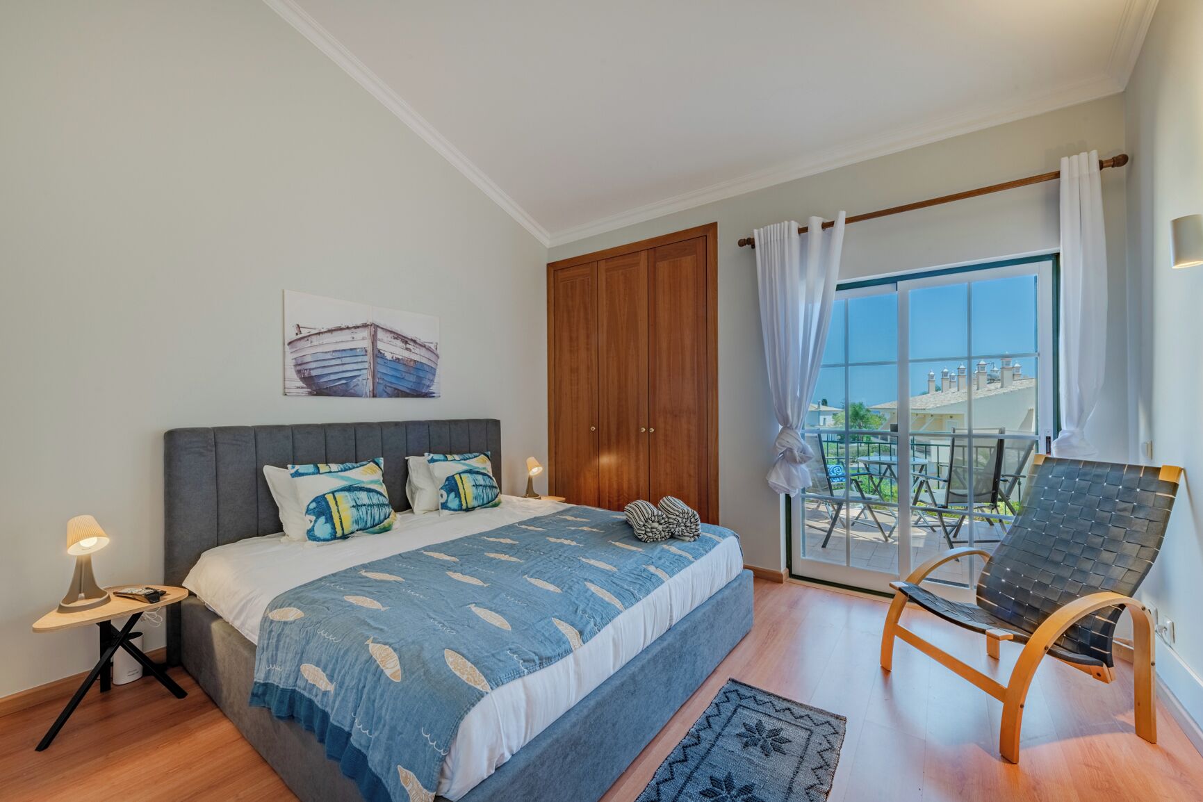 Villa - balkong - havsutsikt | Mörkläggningsgardiner och gratis wi-fi