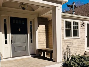 Exterior detail - Elegant Coastal Retreat with Ocean Views Near Mill Pond (Orleans)
