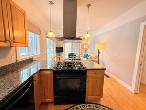 Fridge, microwave, stovetop, dishwasher - Nauset Heights Carriage House (Orleans)
