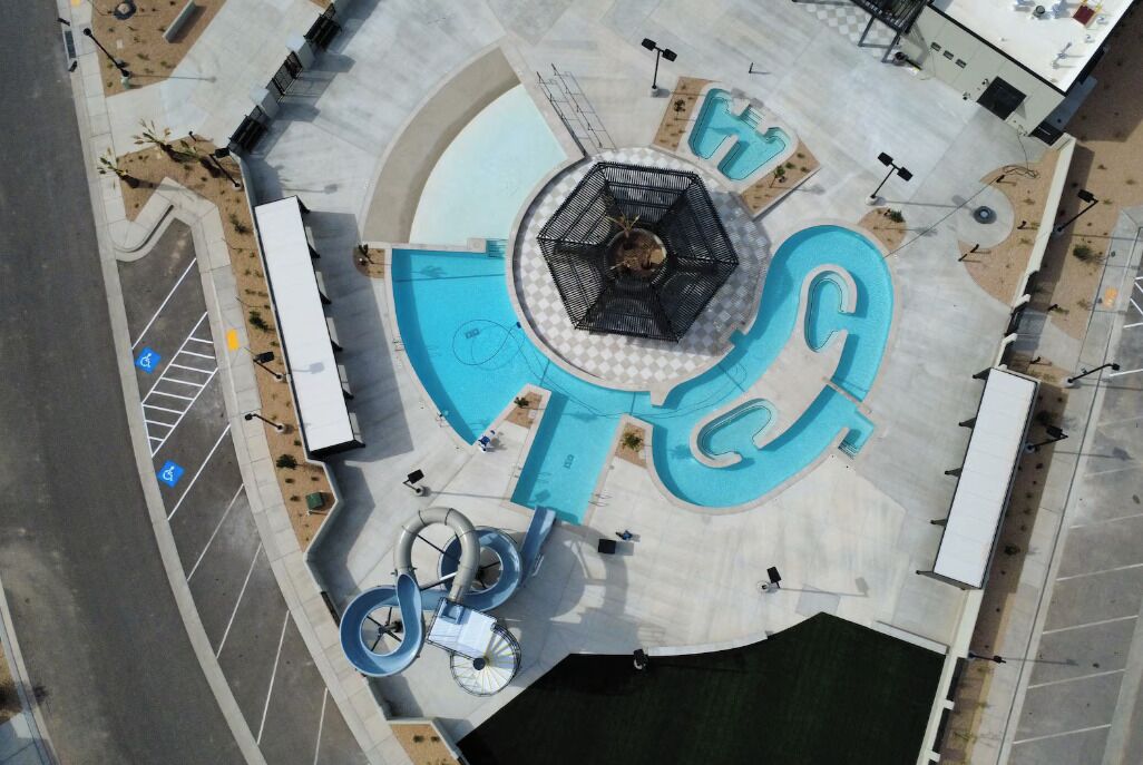 Piscine chauffée