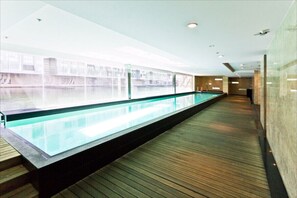 Indoor pool, a heated pool - Sophisticated 1 Bedroom Living with Parking (Auckland City)