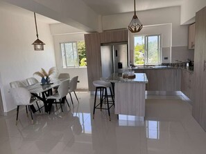 Dining - Fantastic 2-bedroom apartment with AC  Social area in guayacanes (San Pedro de Macorís)