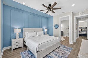 Desk, iron/ironing board, travel crib, free WiFi