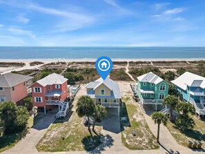 Exterior - NEW LISTING! A License to Chill, 4BD/3BA gulf front w/panoramic views, private pool, pet friendly! (Port St. Joe)