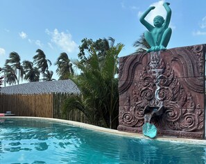 Outdoor pool - Villa Bleu Monkey Paradise (Chang Wat Surat Thani)