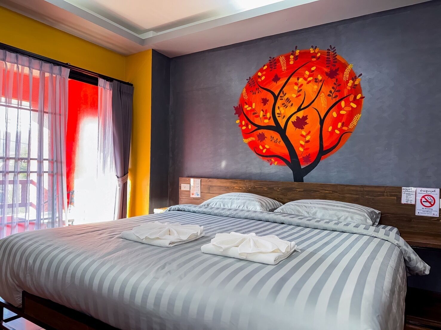 Chambre Double Familiale, balcon