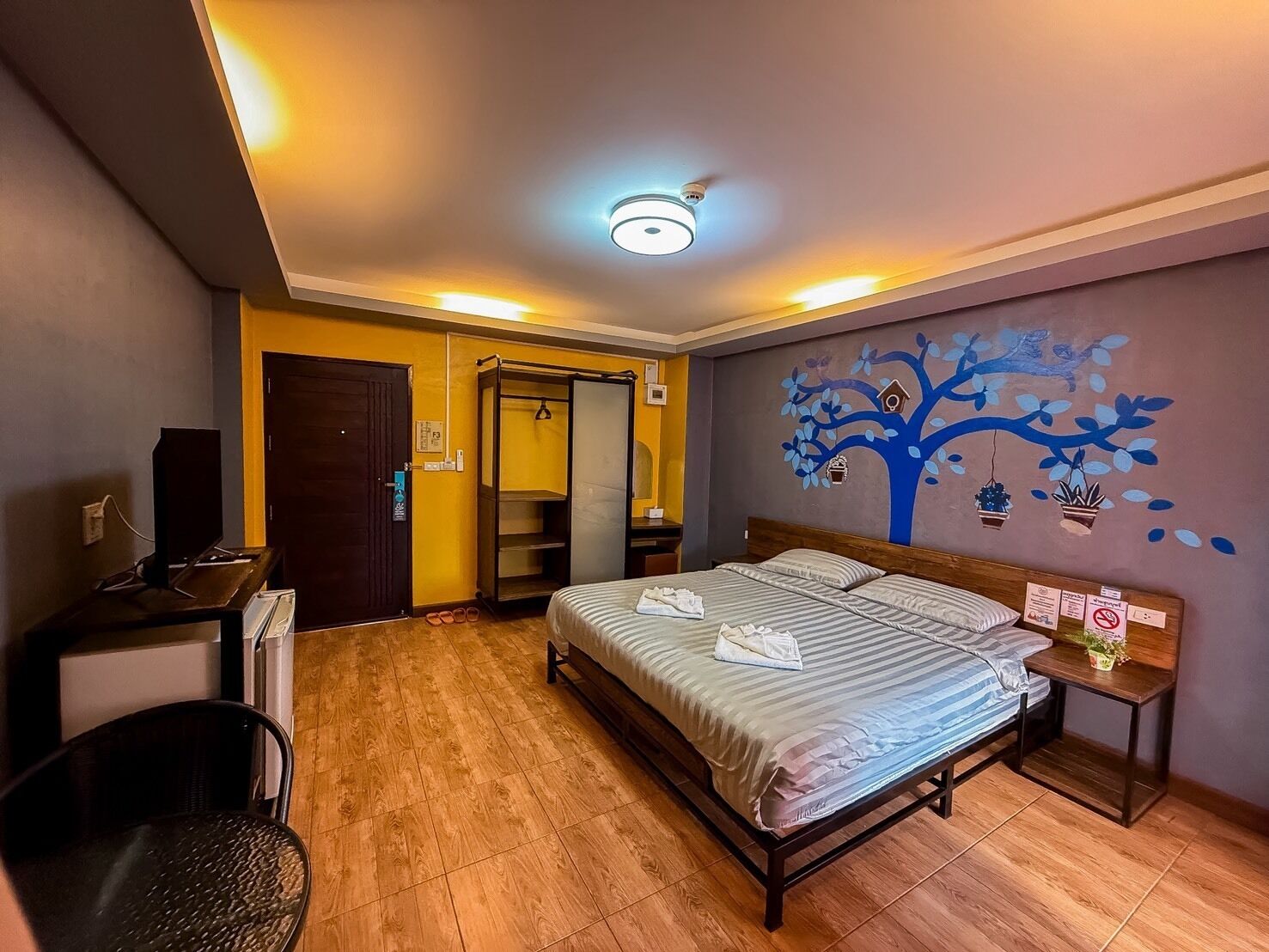 Chambre Double Deluxe, balcon, vue colline