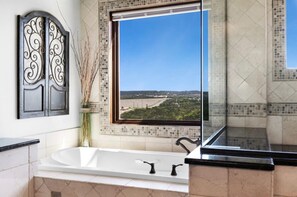 Douche, séchoir à cheveux