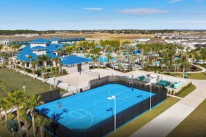 Sports court - Disney 10BR Mansion | Theater Pool Spa | 24 Guests (Davenport)