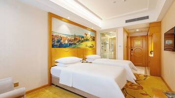 Superior tvåbäddsrum - utsikt mot staden | Spa