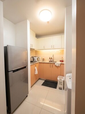 Apartamento, vistas a la ciudad | Cocina privada