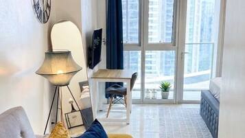 Condo, City View | Living area