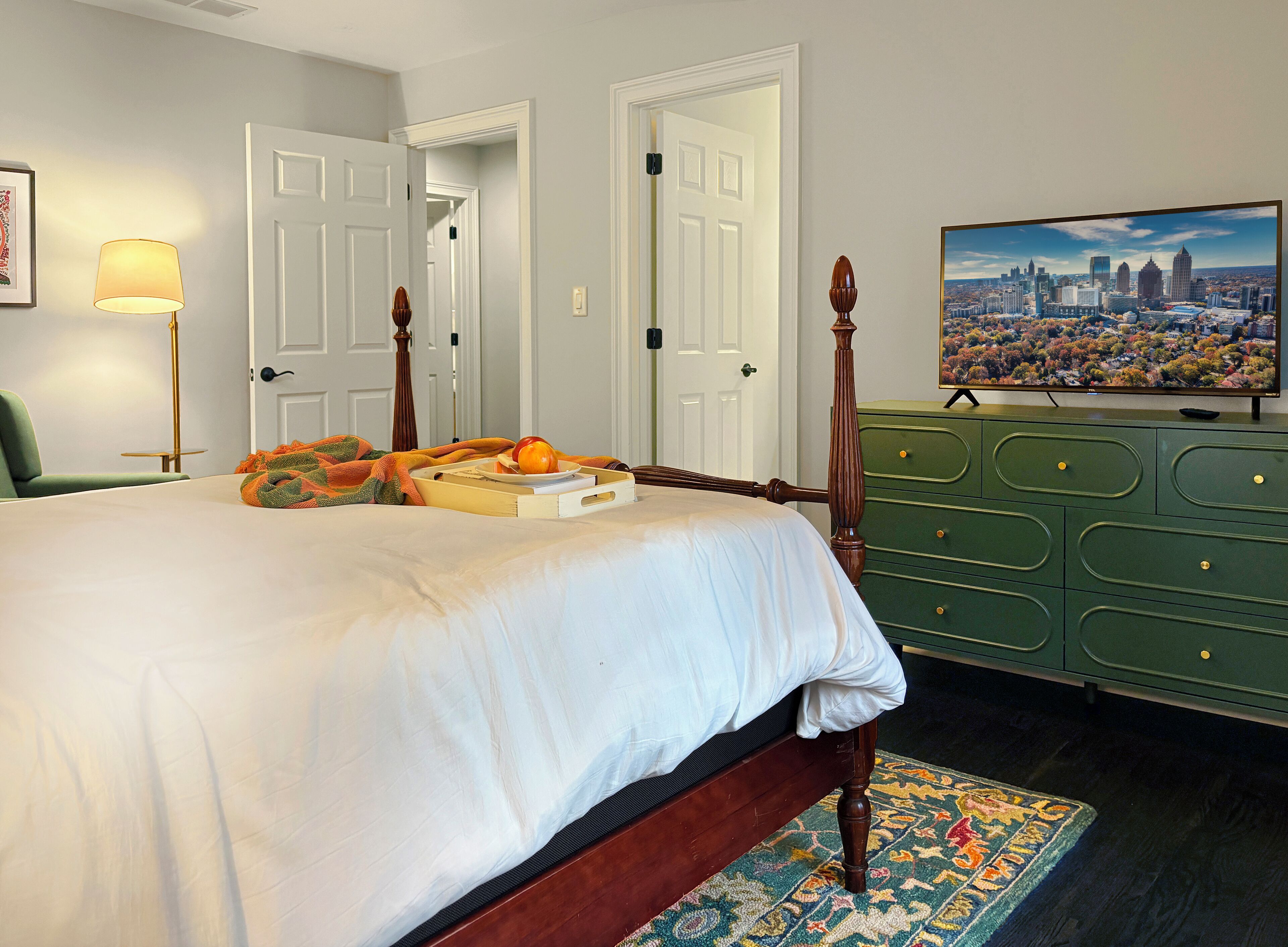 ...and its own Smart TV and en suite Full bathroom.