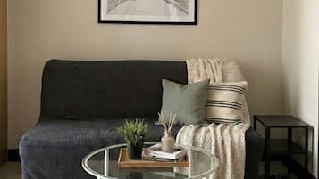 Huoneisto, kaupunkinäköala | Oleskelualue