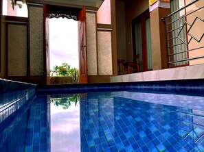12 outdoor pools - Desta House Ubud (Ubud)