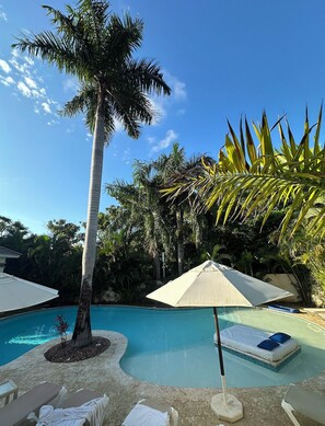 Outdoor pool - Royal Villa with Private pool in serene Puerto Plata, DR: 3-7 Bedroom options (Puerto Plata)
