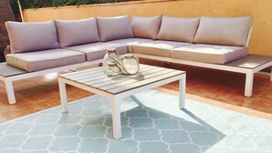 Terrace/patio - 2 bed Apt, grt location, shared pool, outdoor area (Javea)