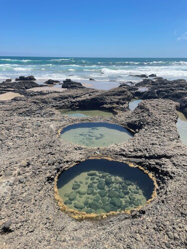 Modern cabin with sea views and amazing sunsets