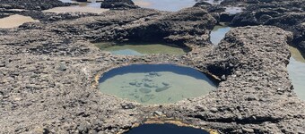 Modern cabin with sea views and amazing sunsets