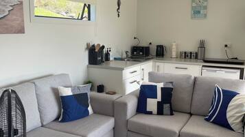 Smart TV, DVD player, music library, video library