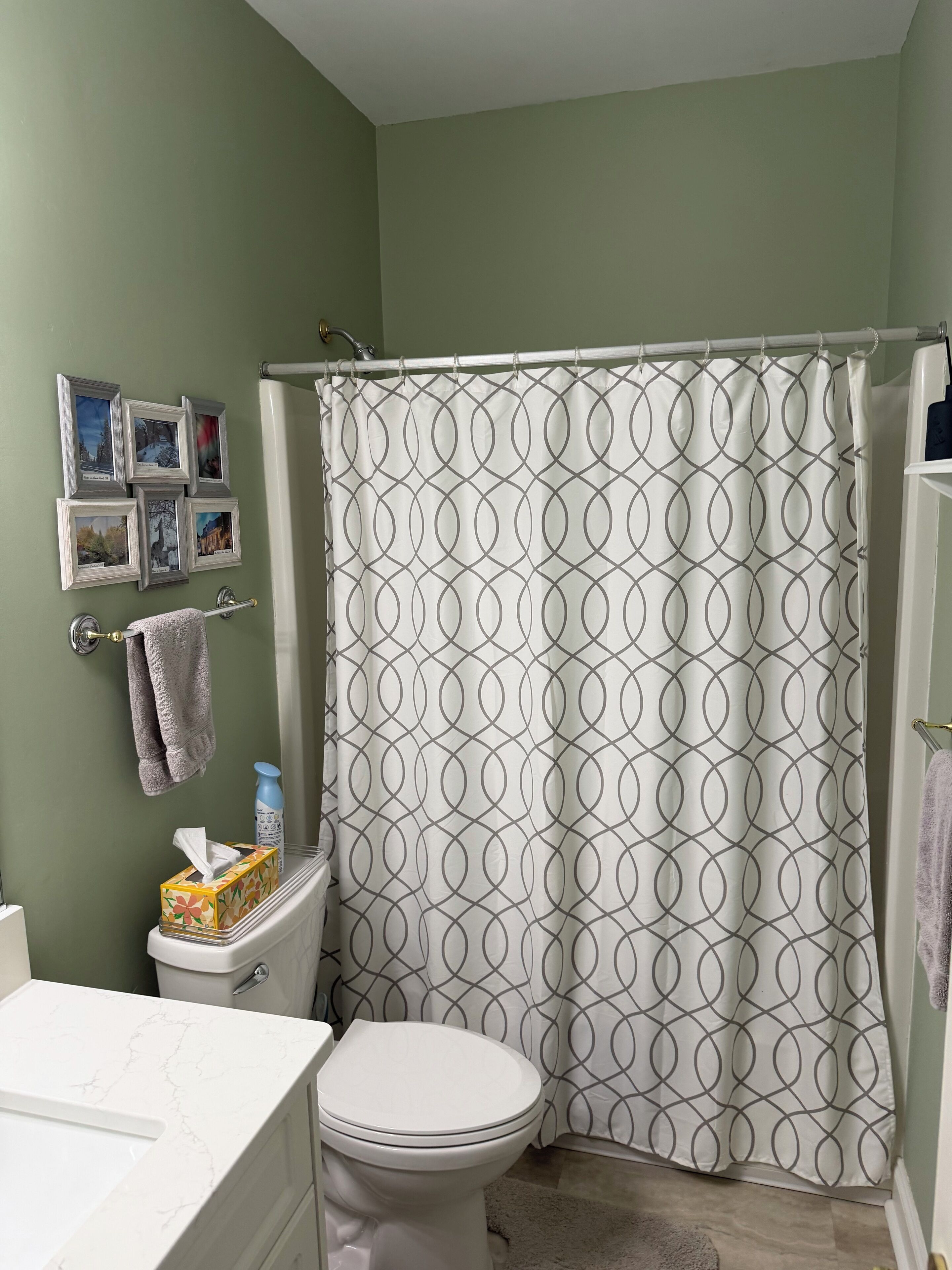 Hall bath