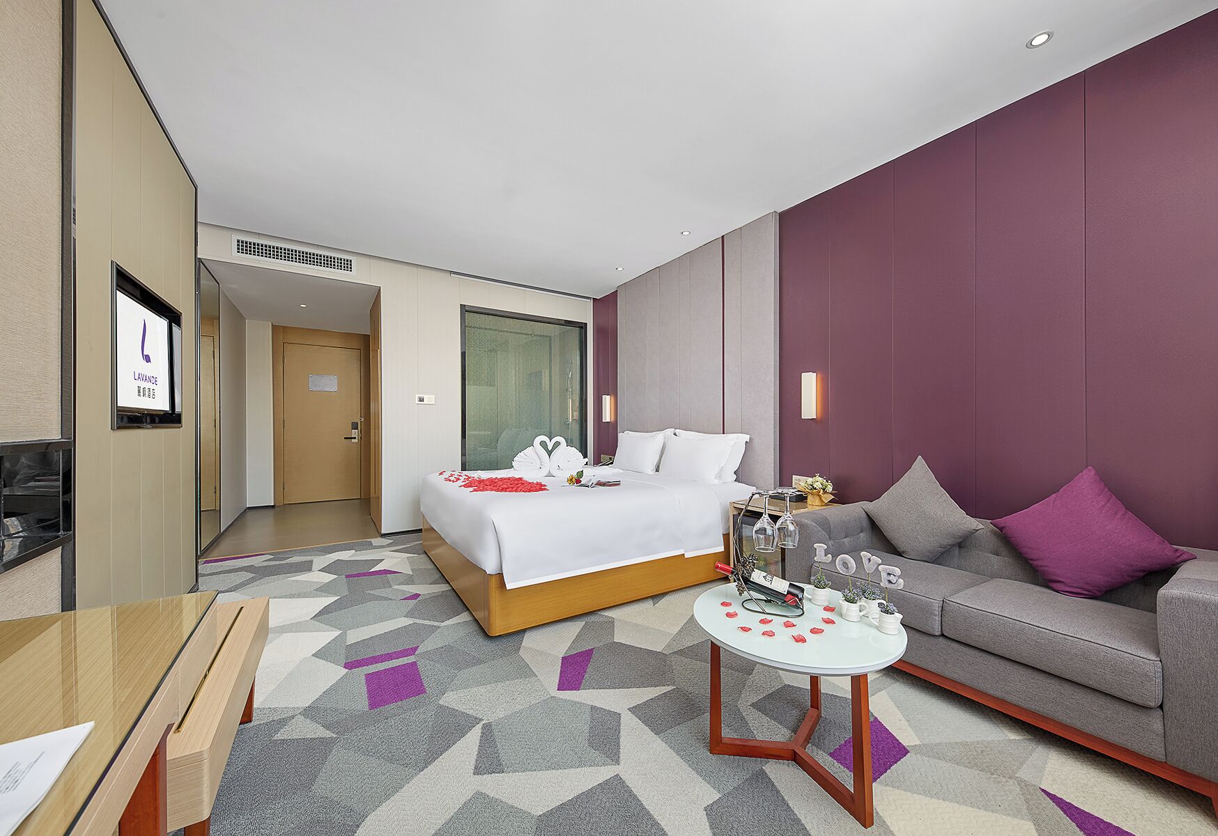 Romantisches Doppelzimmer, Stadtblick