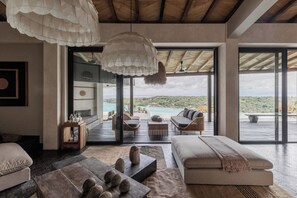 Living area - Villa Odeon (Ceningan Island)