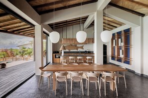 Villa, 3 Bedrooms, Private Pool, Sea View | Dining - Villa Odeon (Ceningan Island)