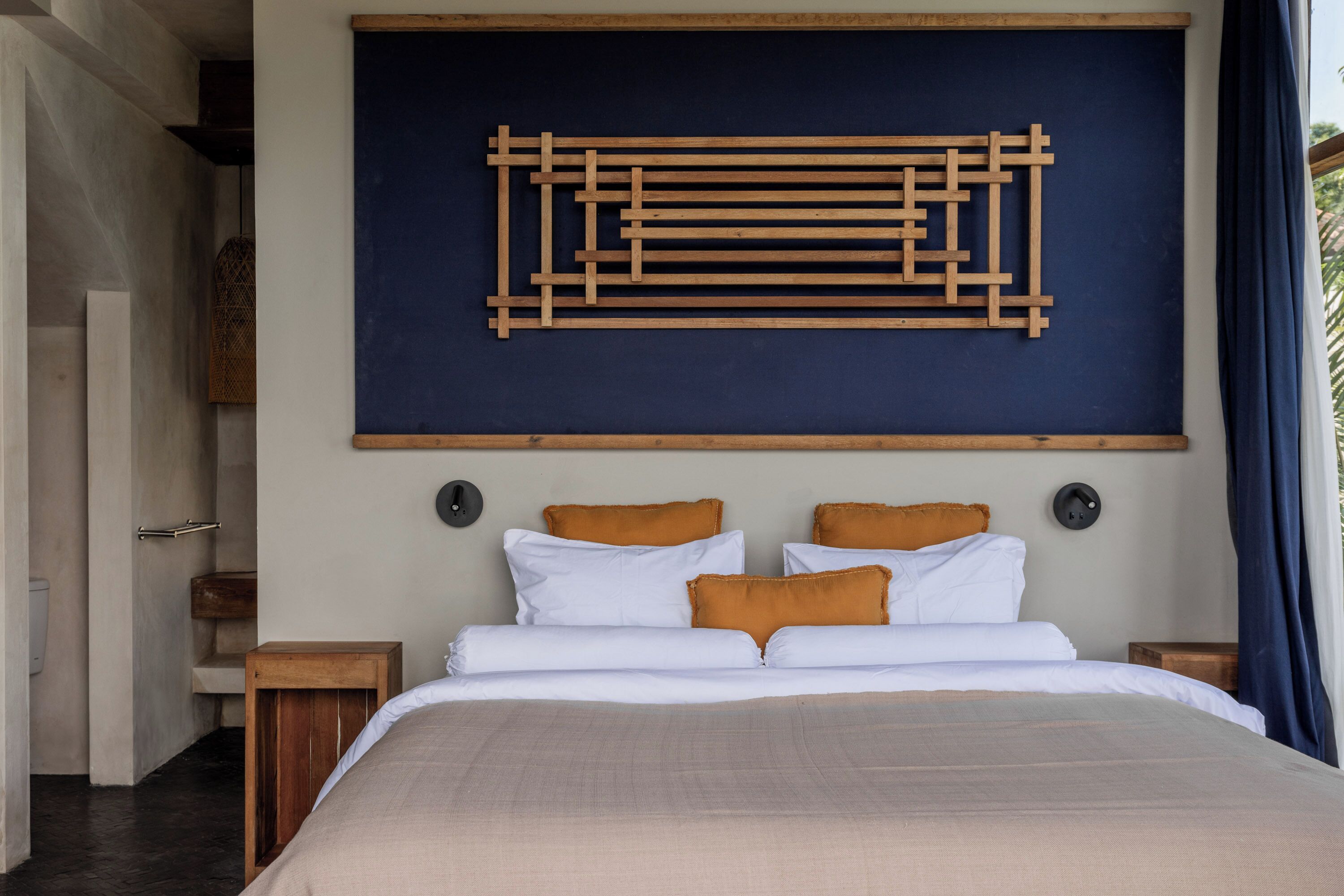 Villa, 3 habitaciones, alberca privada, vista al mar | Cortinas blackout 