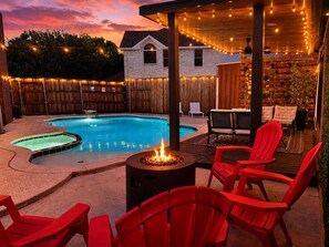 Outdoor pool - FIFA2026, Pool + FREE Heated Spa, ATTstadium, Six Flag (Grand Prairie)