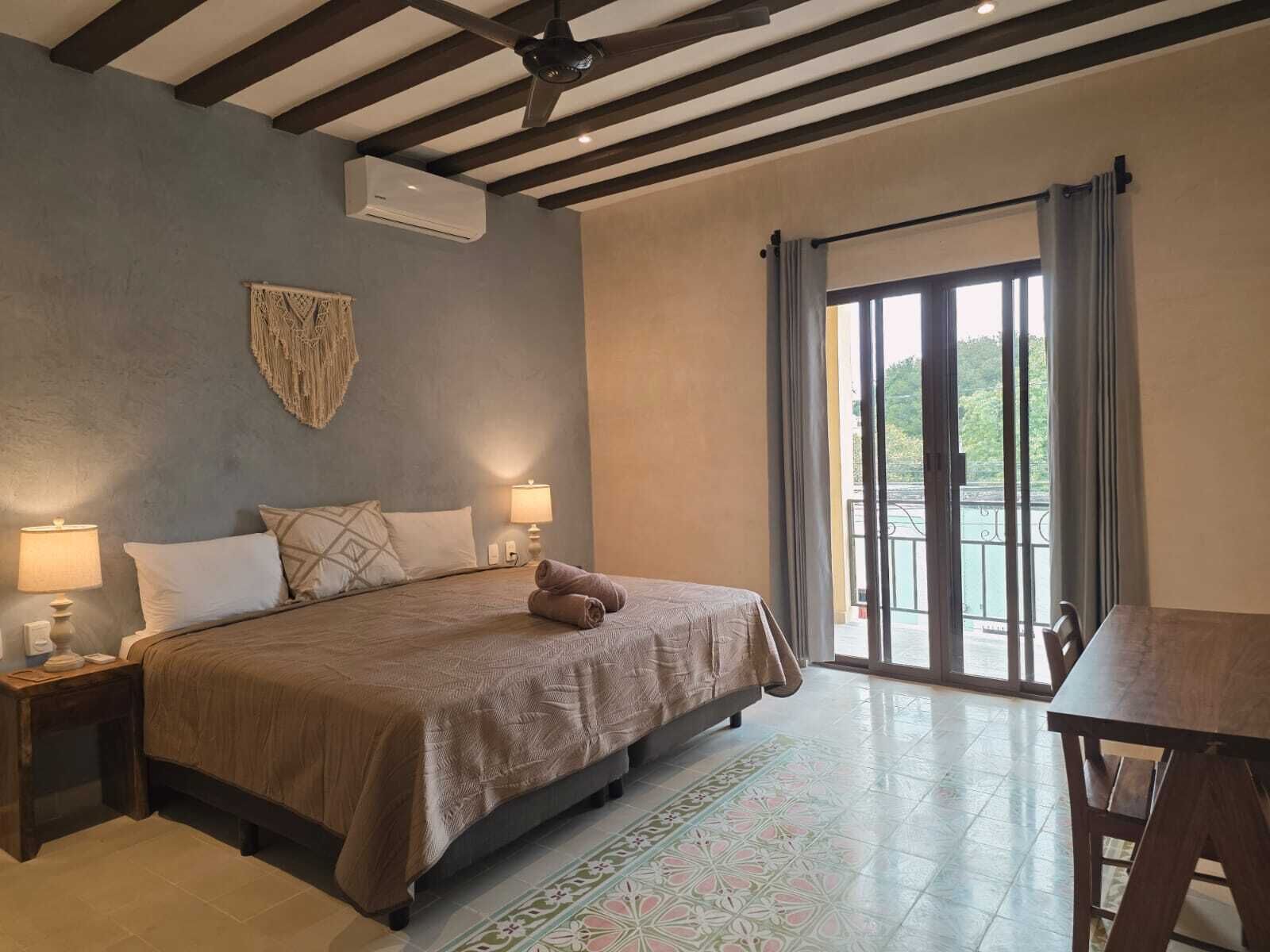 標準客房, 陽台