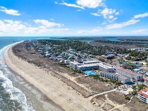 Beach nearby - Oceanside Retreat Steps from the Beach | Heated Pool Access (Tybee Island)