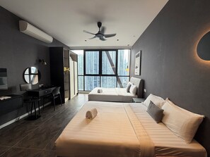 Family Studio Suite, City View - Metahome@Scarletz Suites KLCC (Kuala Lumpur)