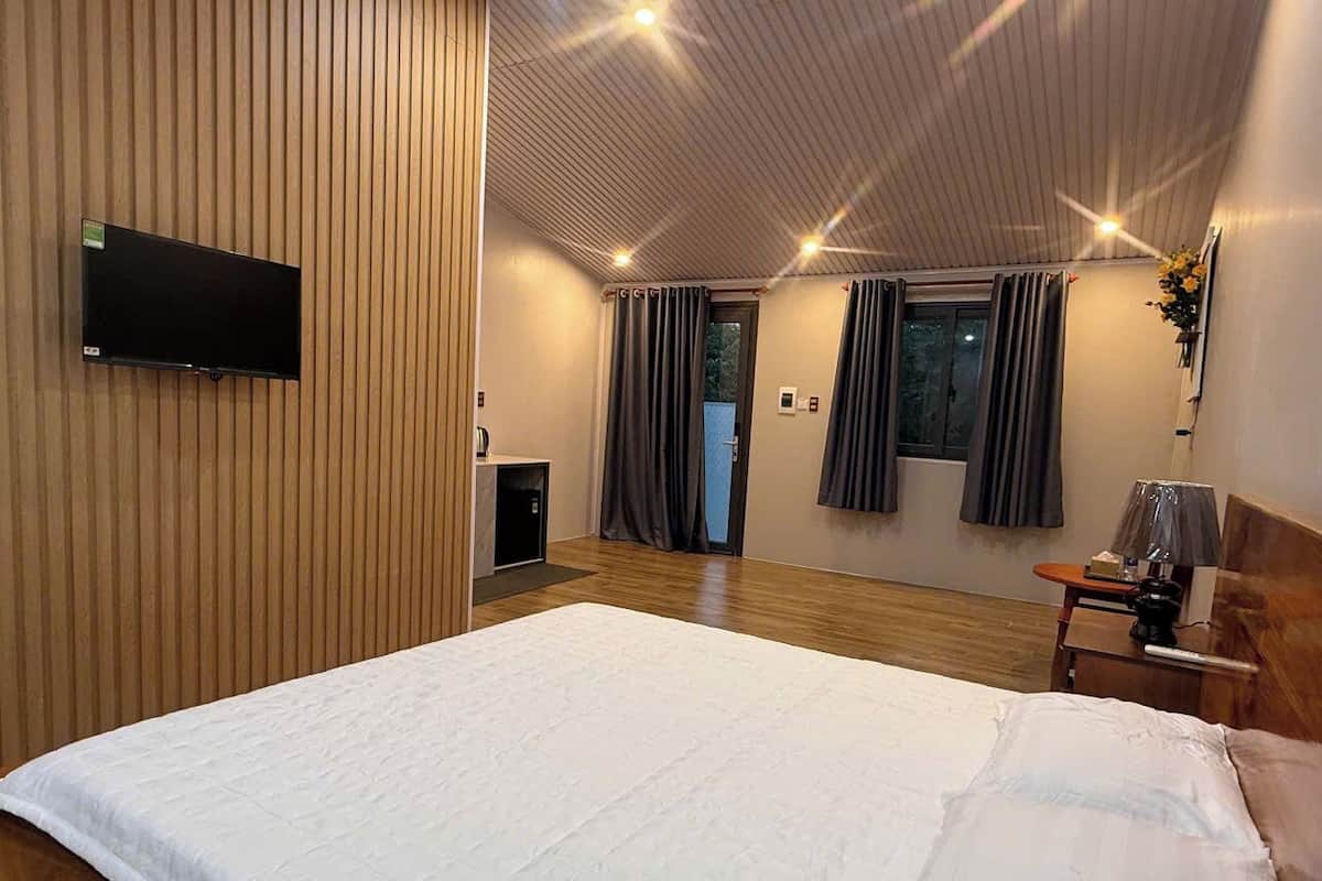 Bungalow – deluxe, hageutsikt